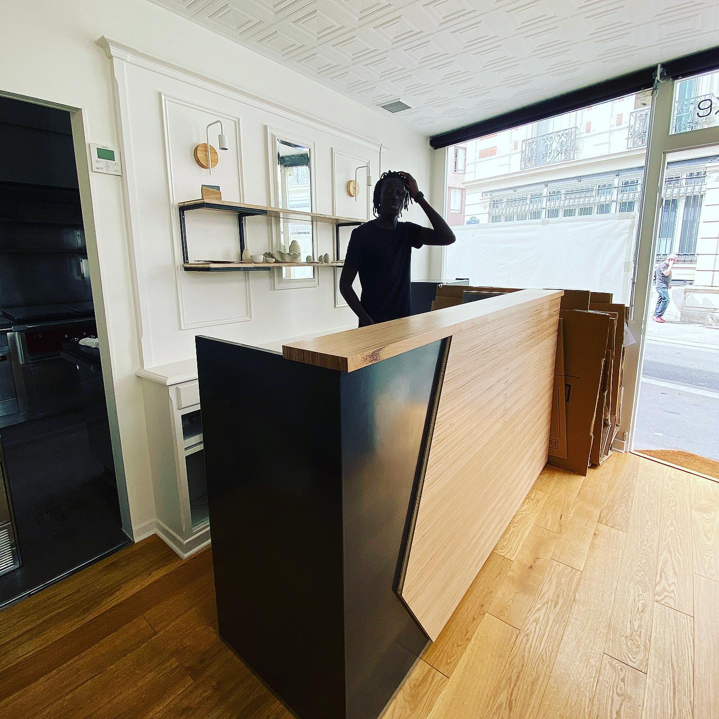 La forêt de peupliers